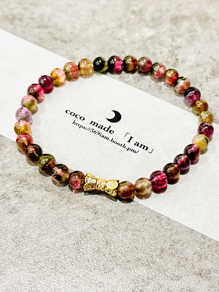 ⭐︎「10月の誕生石：Watermelon  tourmaline /birthday Box」