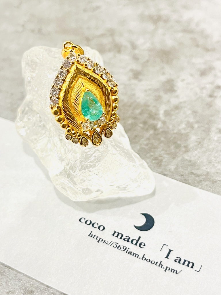「emerald：pendant top」