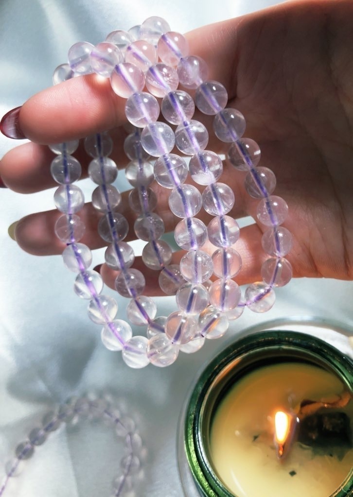 レア「purpleRose quartz🌹星入り⭐︎」