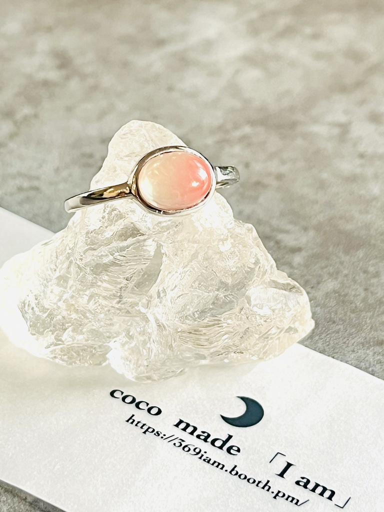 「Andesine：ring②silver color」