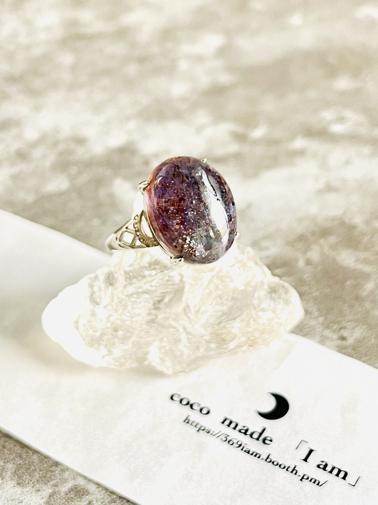 「iolitesun stone：湯婆婆ring🌞最大サイズ」