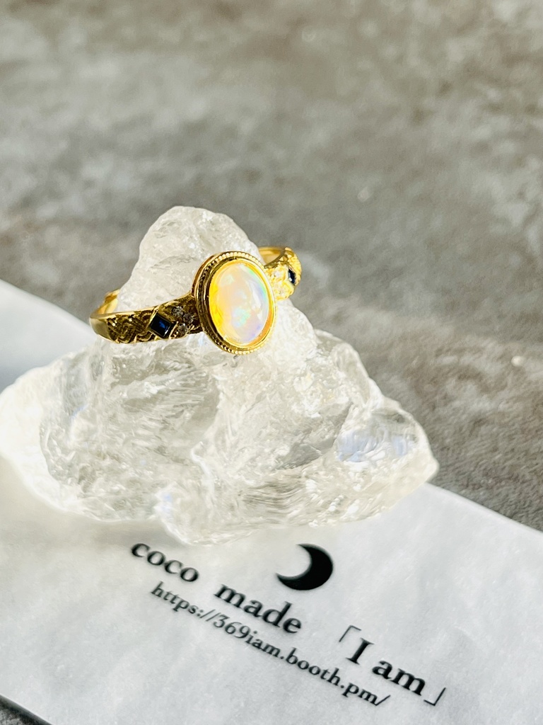 「ETHIOPIAN OPAL ：ring」