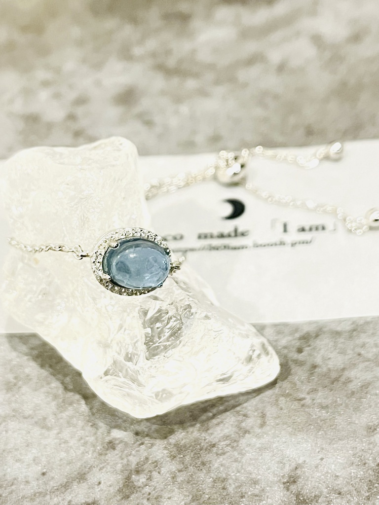 「aquamarine：chainbracelet」