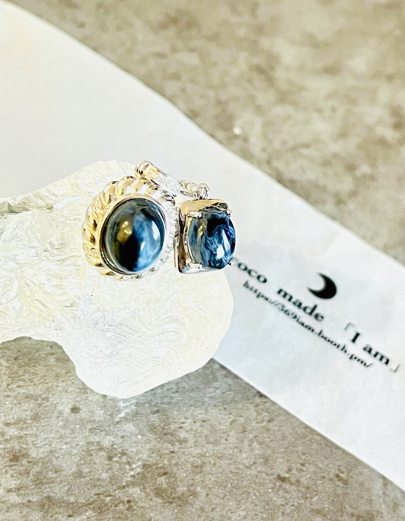 「BluePietersite：pendant top：2パターン」
