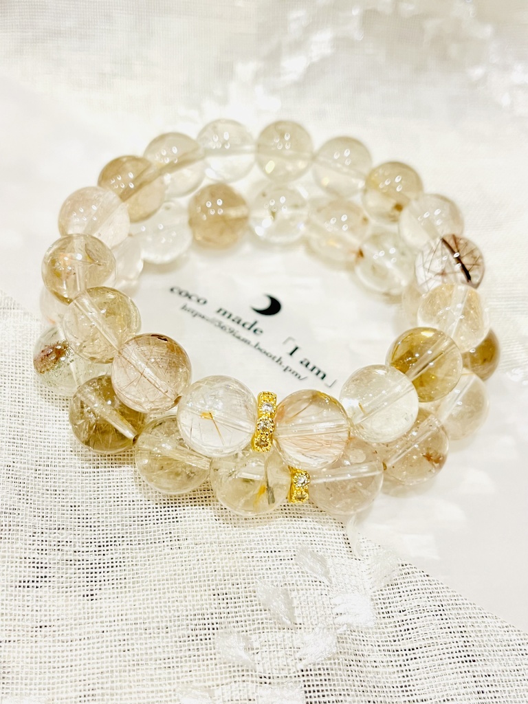 「ほんのりrutilequartz」