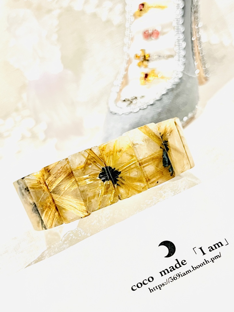 ⭐︎「Titin Rutilequartz/bangle」