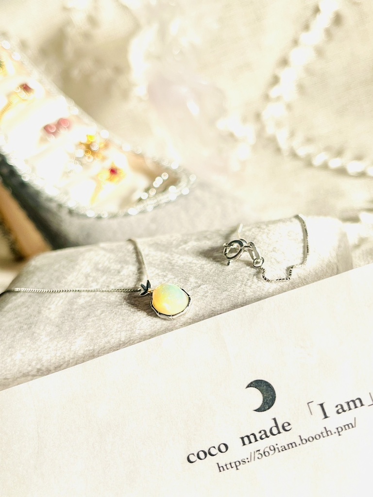 「ETHIOPIAN OPAL ：necklace②」