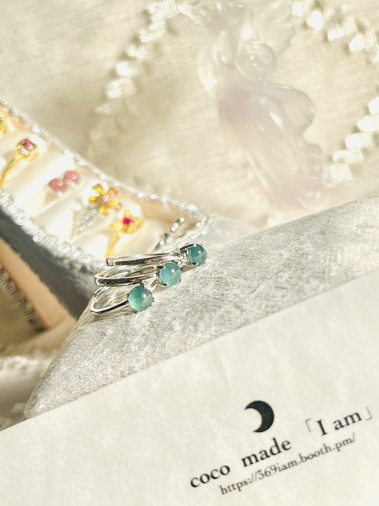 希少「グアテマラ産翡翠：ring①」