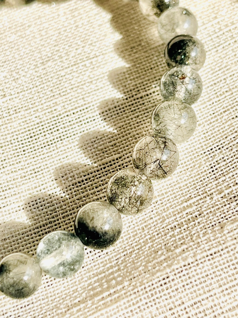 レア✴︎「silverBlack rutile:Garden in」