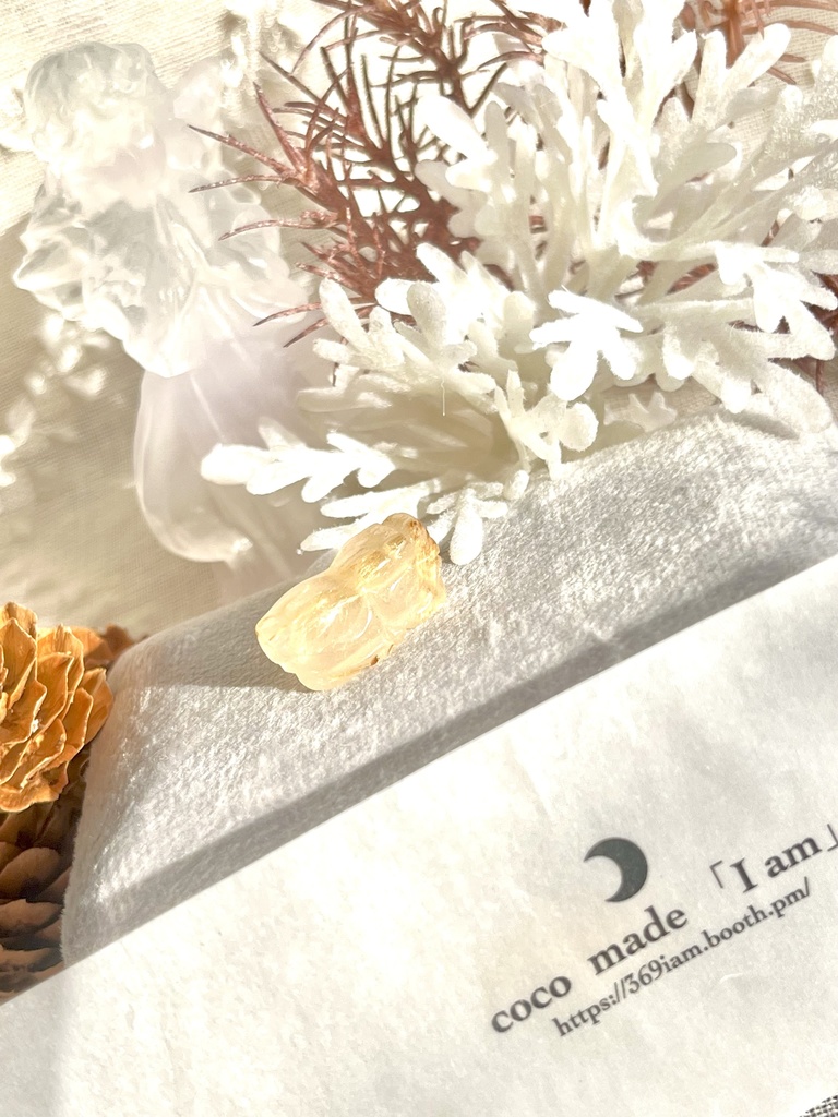 「goldrutile：貔貅さん」