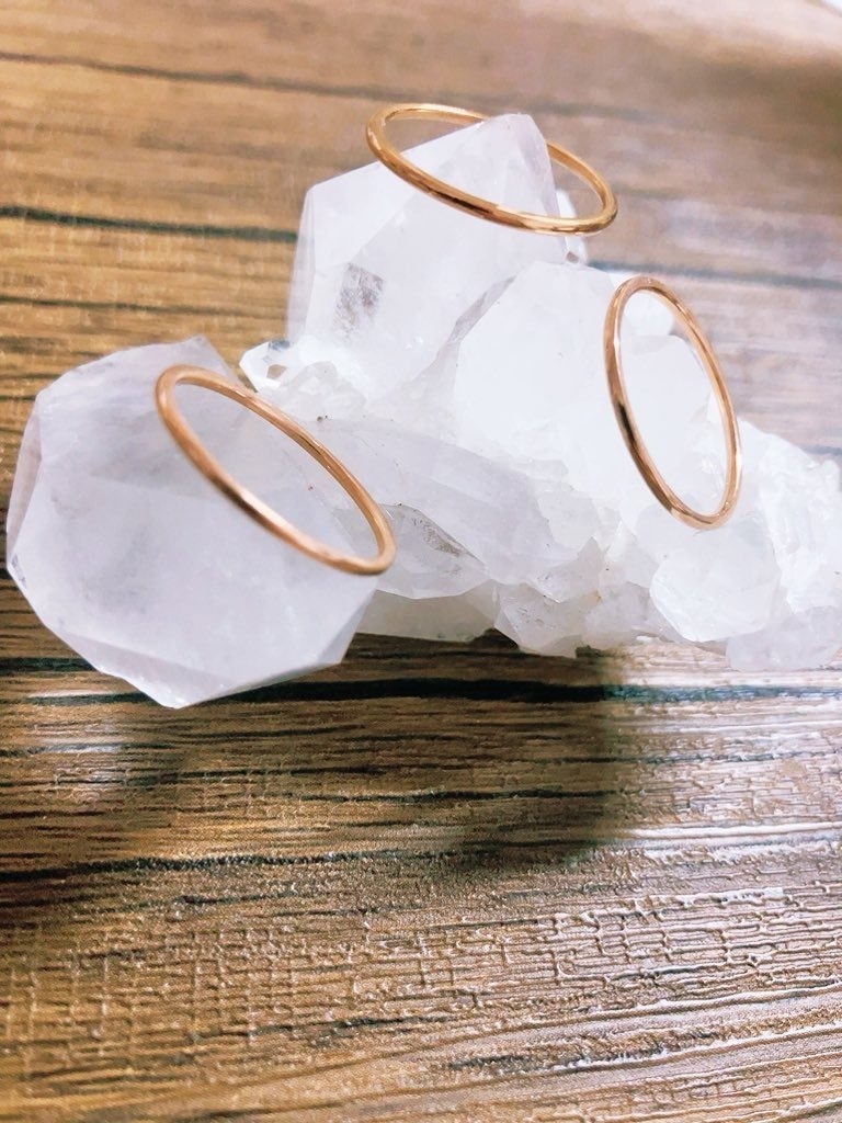 「pinkgoldcolor：ring：11号」