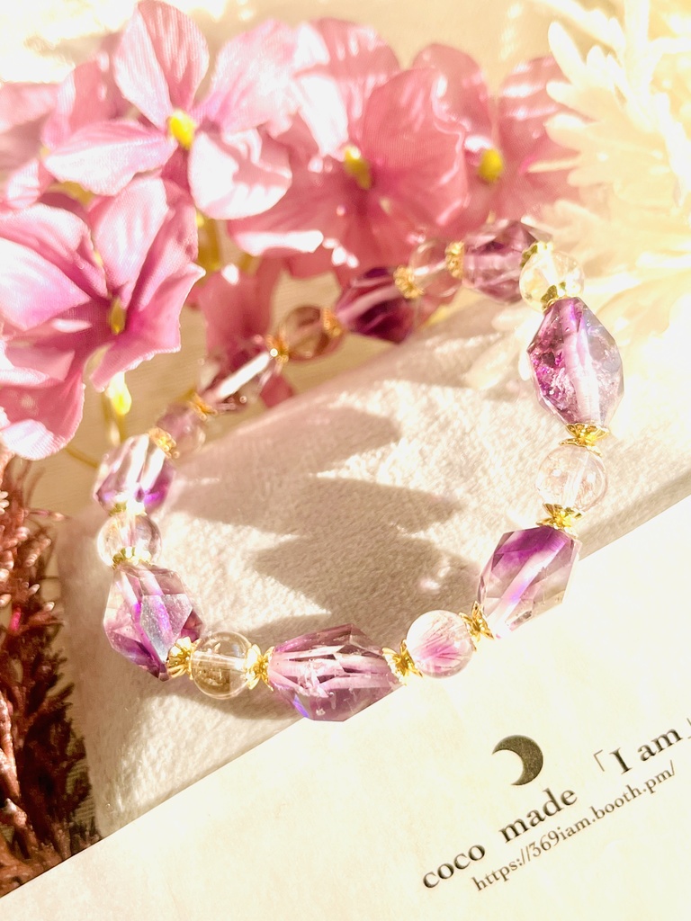✴︎「Amethyst Elestial：cut type」