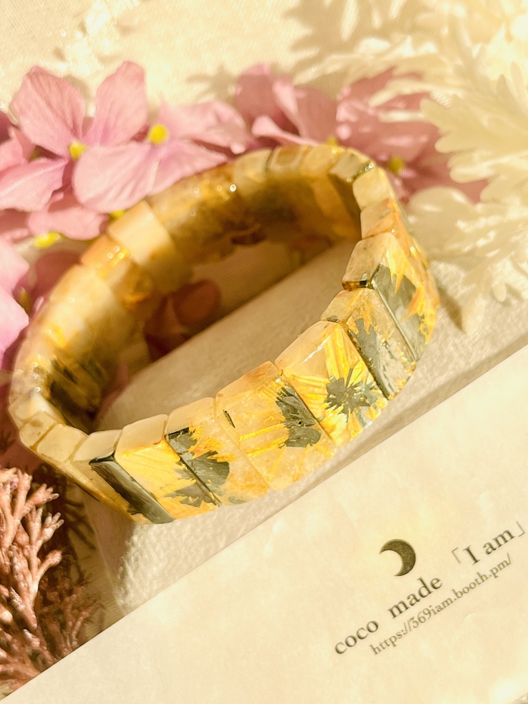 ✴︎「Titin Rutilequartz/bangle」