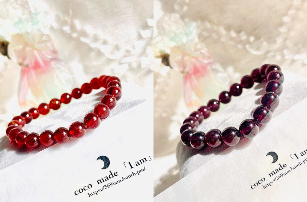 ⭐︎「rhodorite garnet」