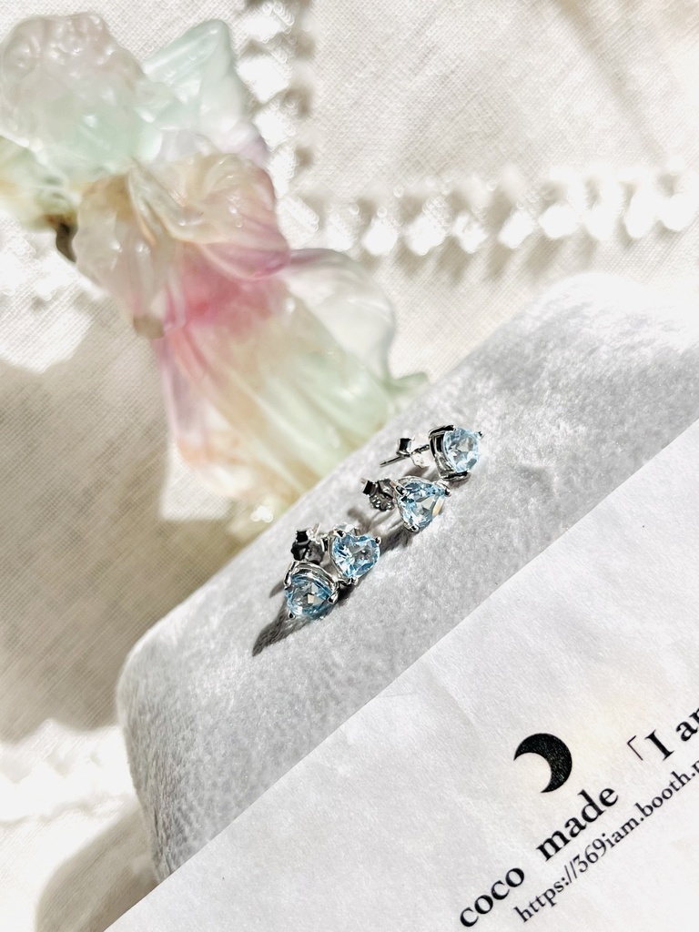 「skyblue topaz：pierce❤︎」