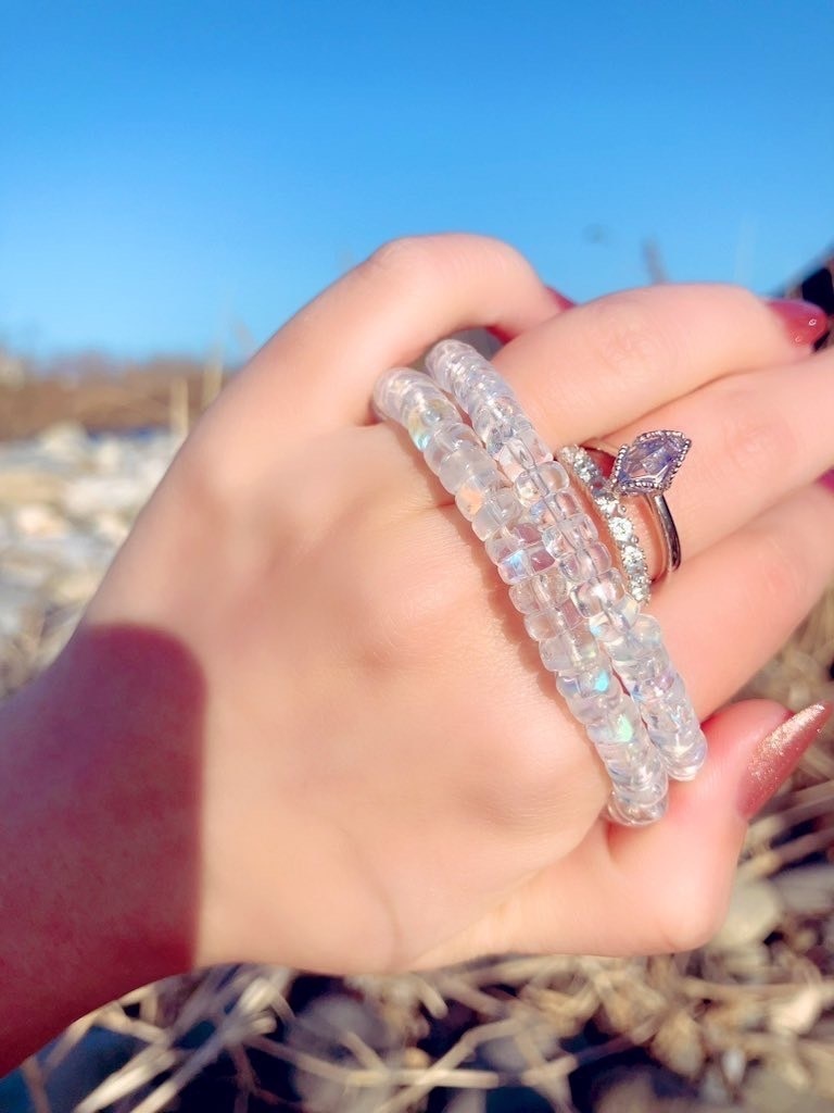 満月夜「rainbow moon stone:マダガスカル産」