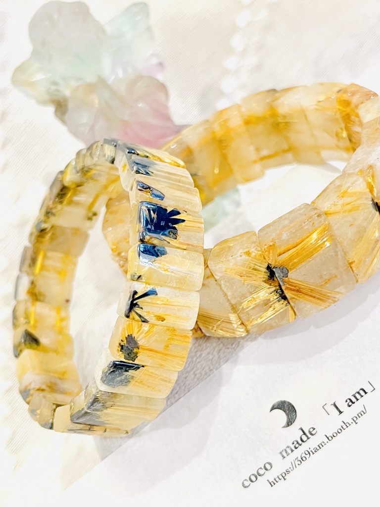 ⭐︎「Titin Rutilequartz/bangle」