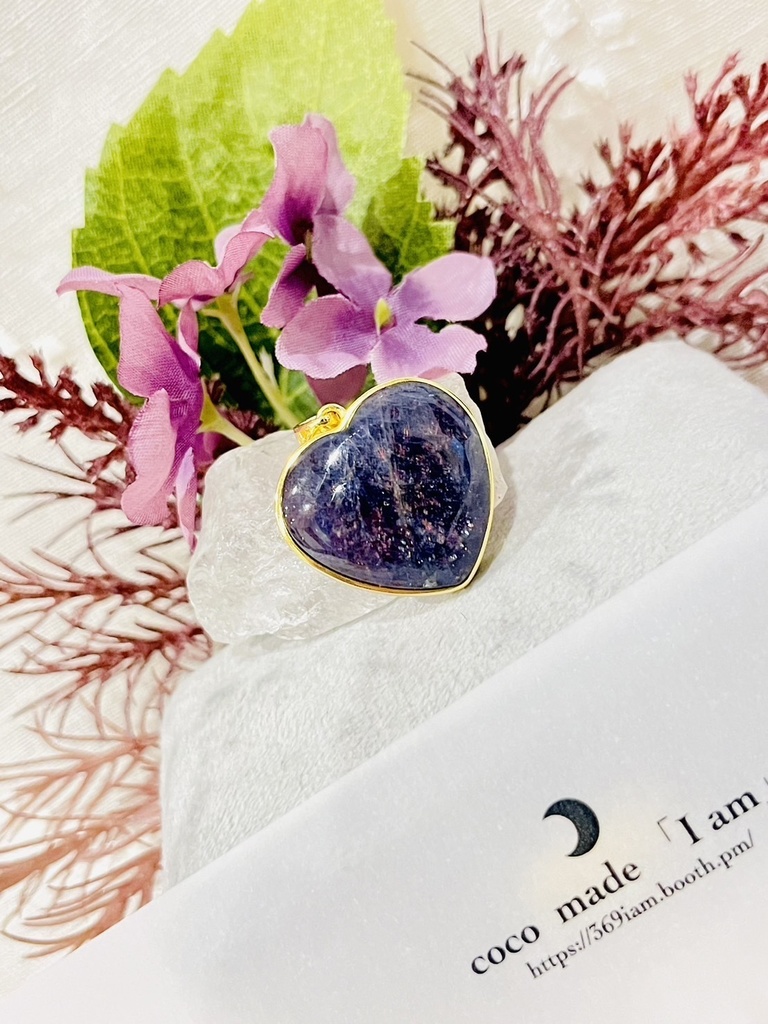 「iolite sunstone🌞湯婆婆pendanttop❤︎」