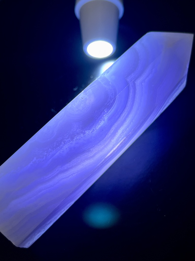 👼「Blue Lace Agate:六角柱」