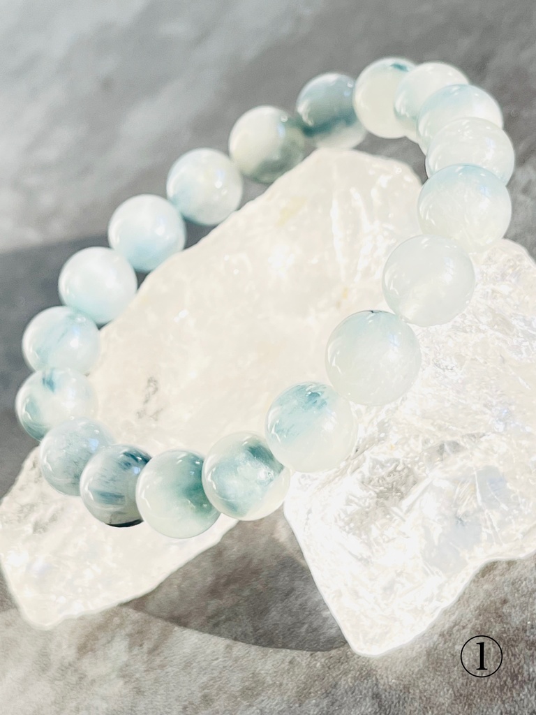 「Blue rutile:藍針水晶」