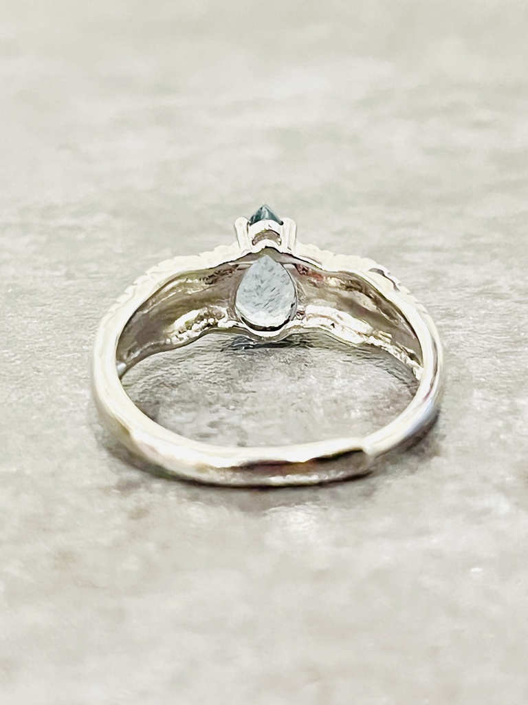 ⭐︎「black aquamarine:ring」