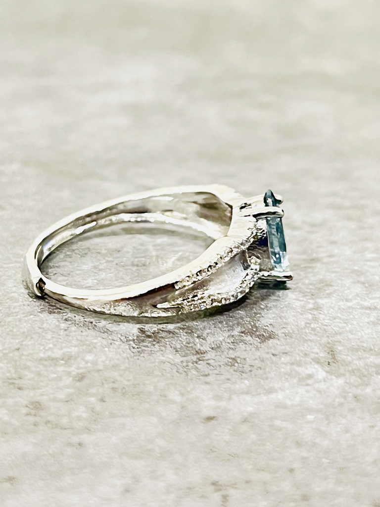 ⭐︎「black aquamarine:ring」