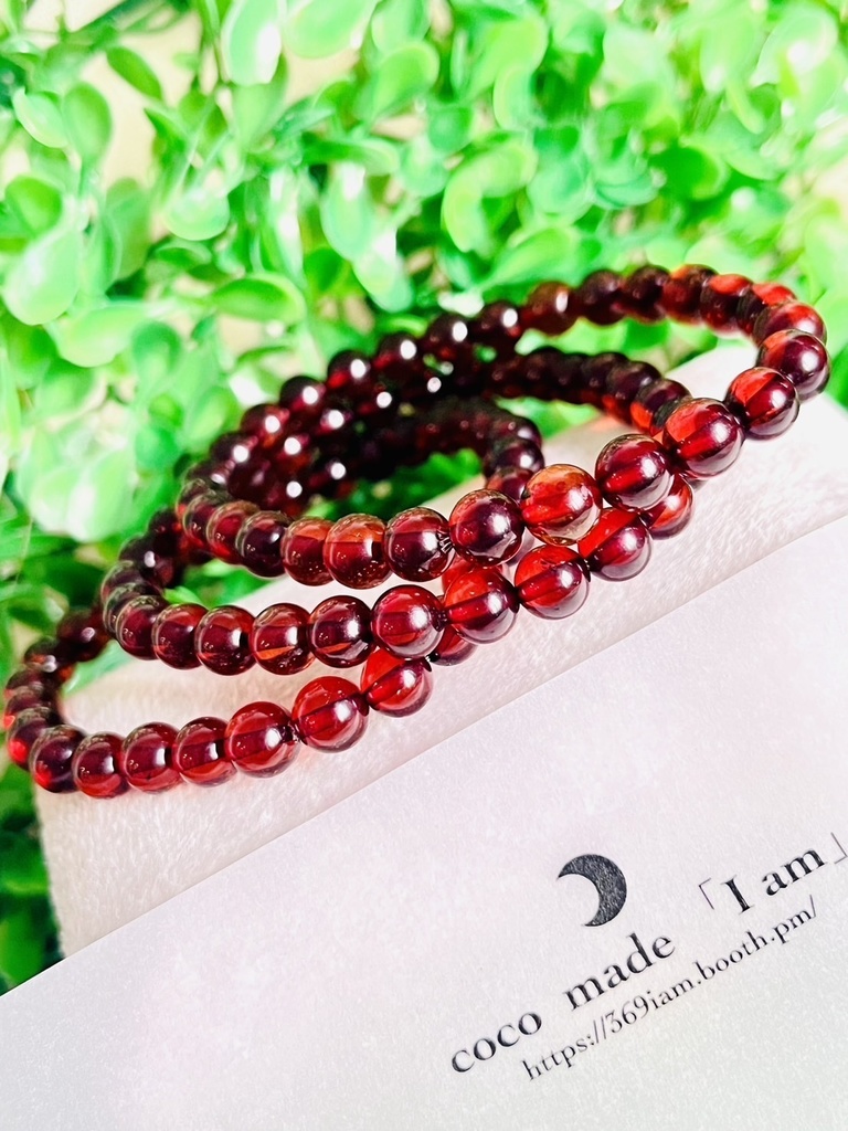 ⭐︎「RED Cherry color：amber」