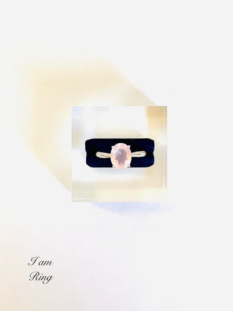 「桜pink：Rosequartz：ring」