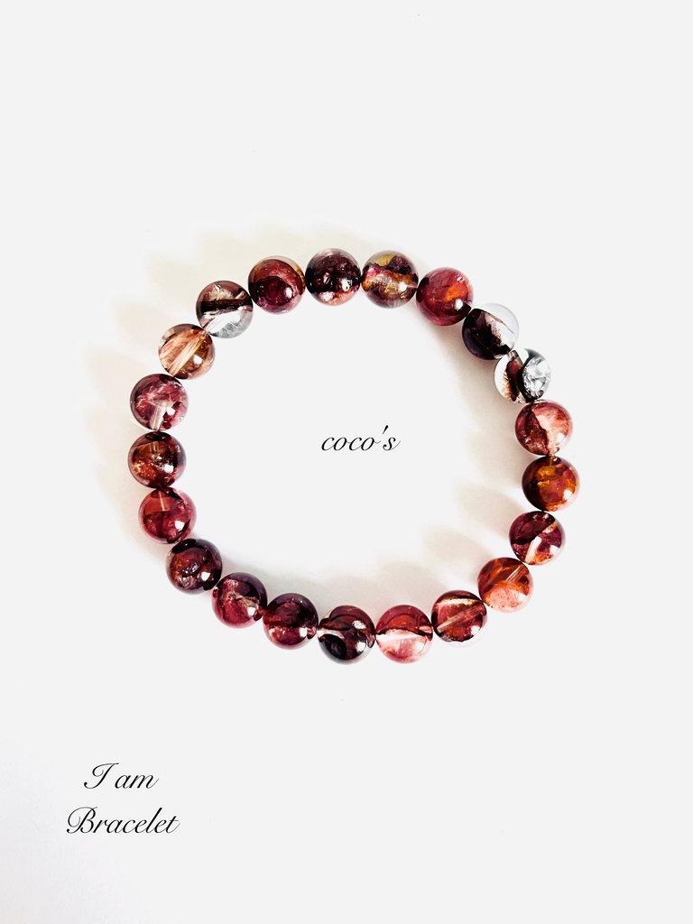 「dark Aurora quartz ー黒着物」