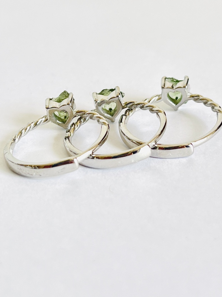 満月の夜🌕希少「moldavite:ring❤︎」