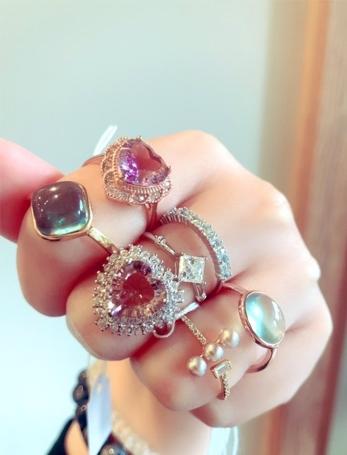 「Ametrine❤︎：ring」