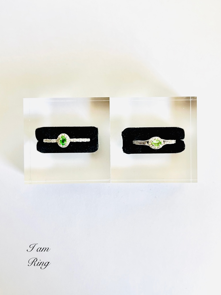 希少⭐︎「Green garnet：ring」