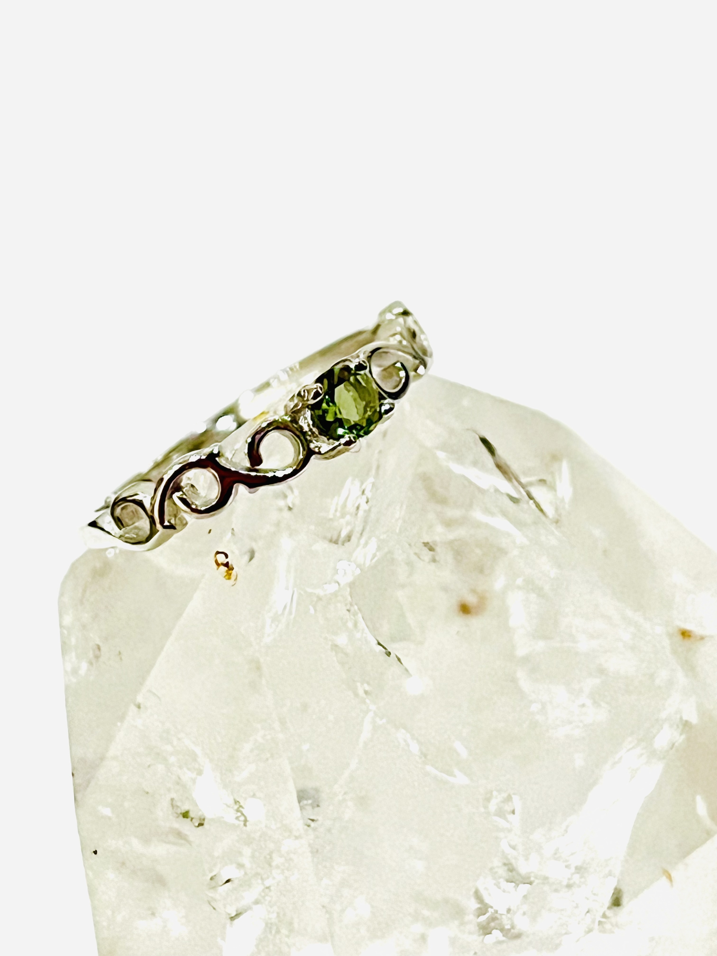 希少「宝石質：moldavite：ring」 - 「I am」 - BOOTH