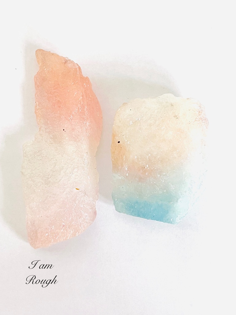 希少「morgamarine：gradation beryl：原石」