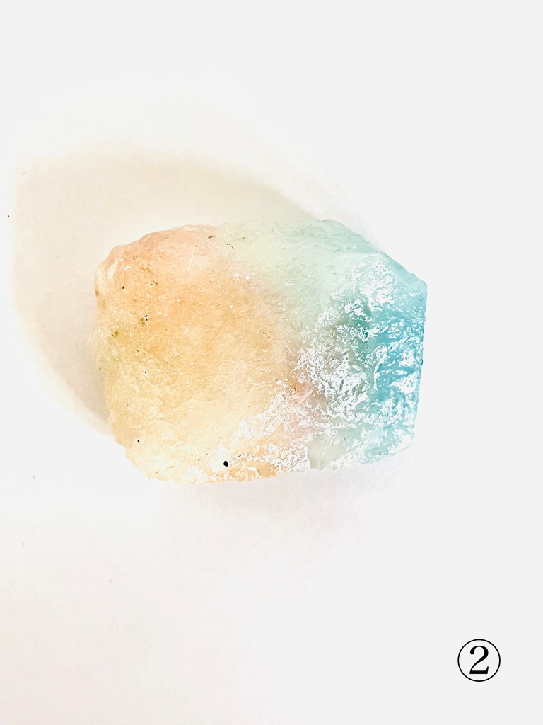 希少「morgamarine:gradation beryl:原石」