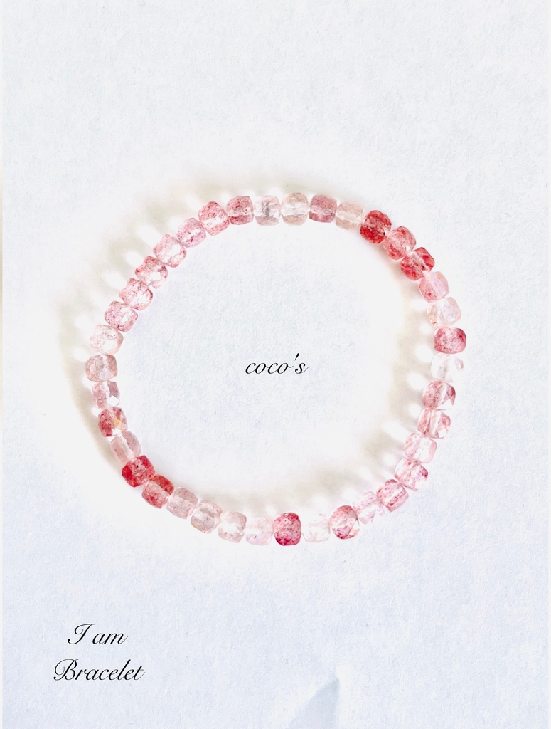 「Pink Epidote：つぶつぶいちご🍓」