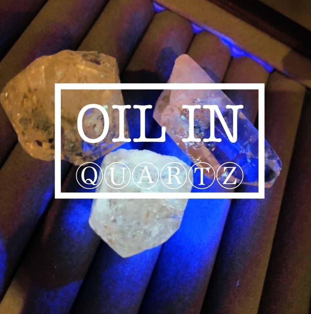 希少「oil in quartz」