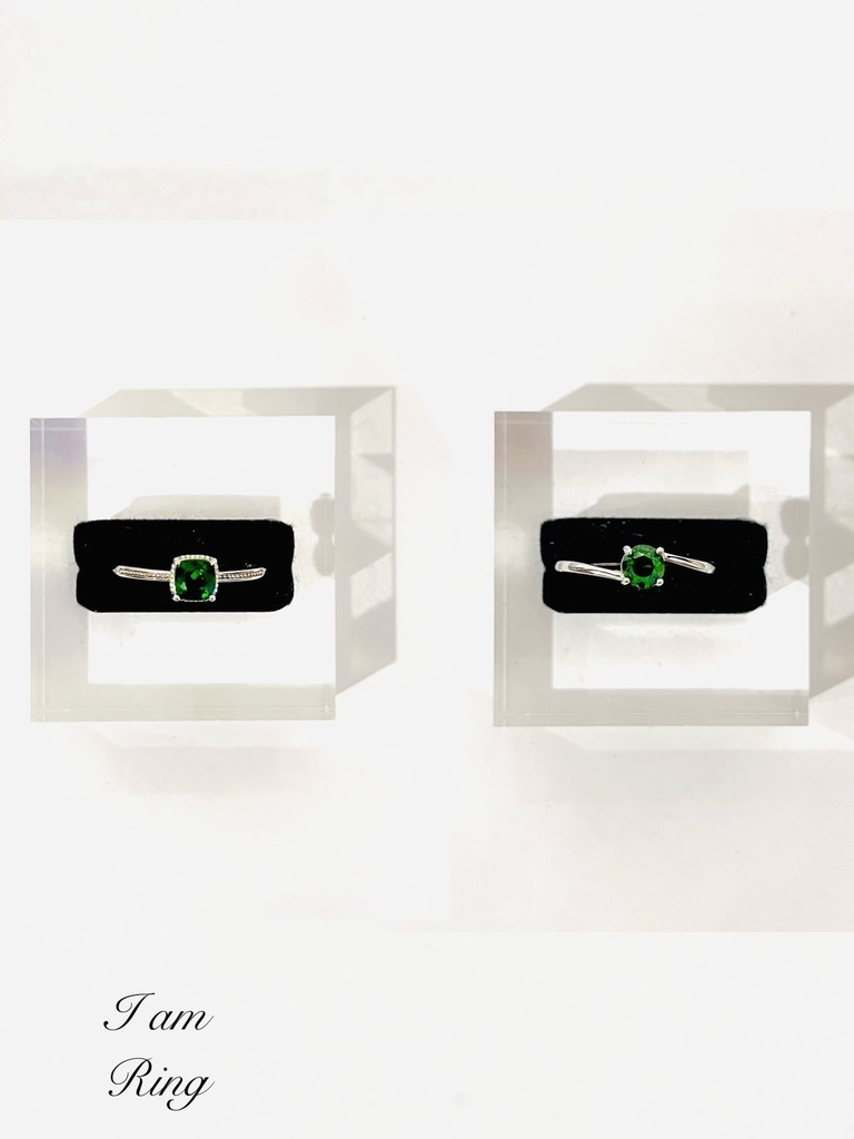 希少「Chrome Diopside：ring」