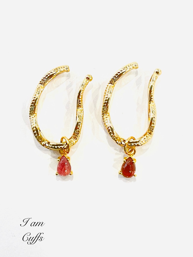 「pink tourmaline：cuffs」