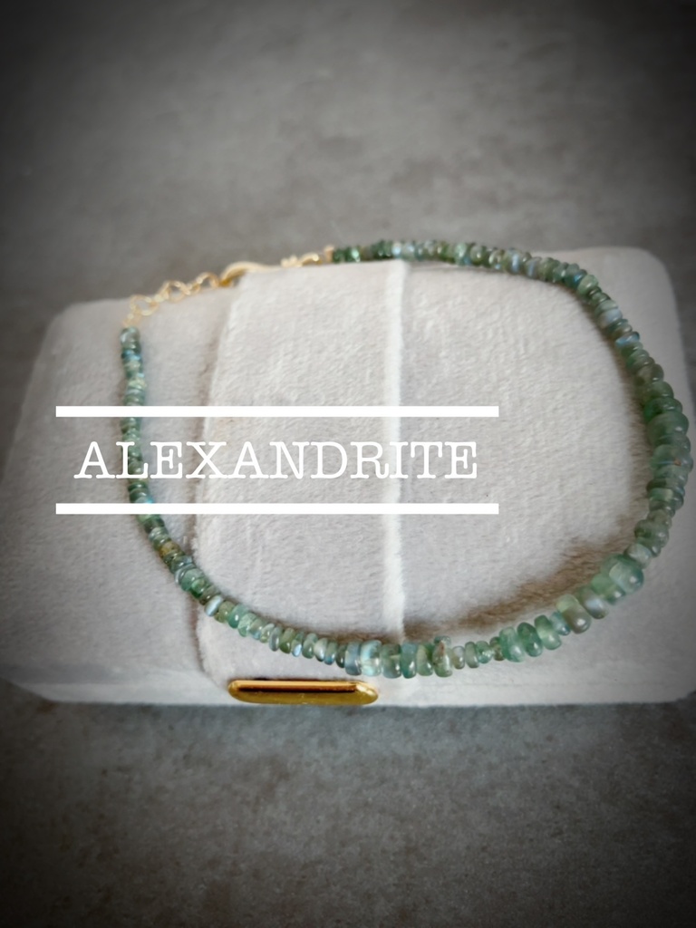 激レア「alexandrite：bracelet②」
