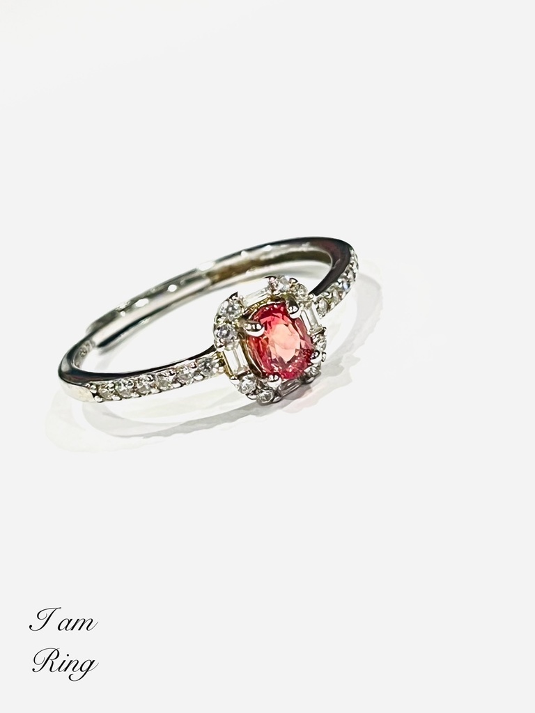 「pink garnet：ring」