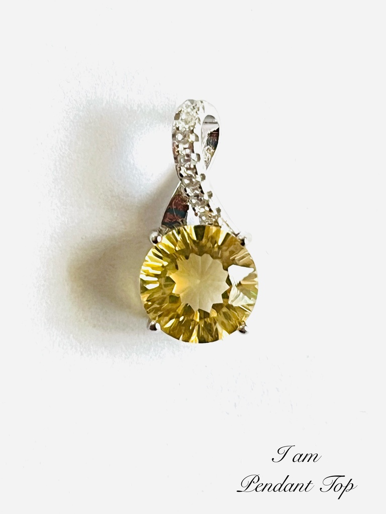 「citrine：pendant top」