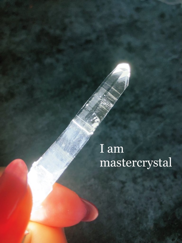 ⭐︎「master Crystal /Lemurian seed crystal①天使の梯子」