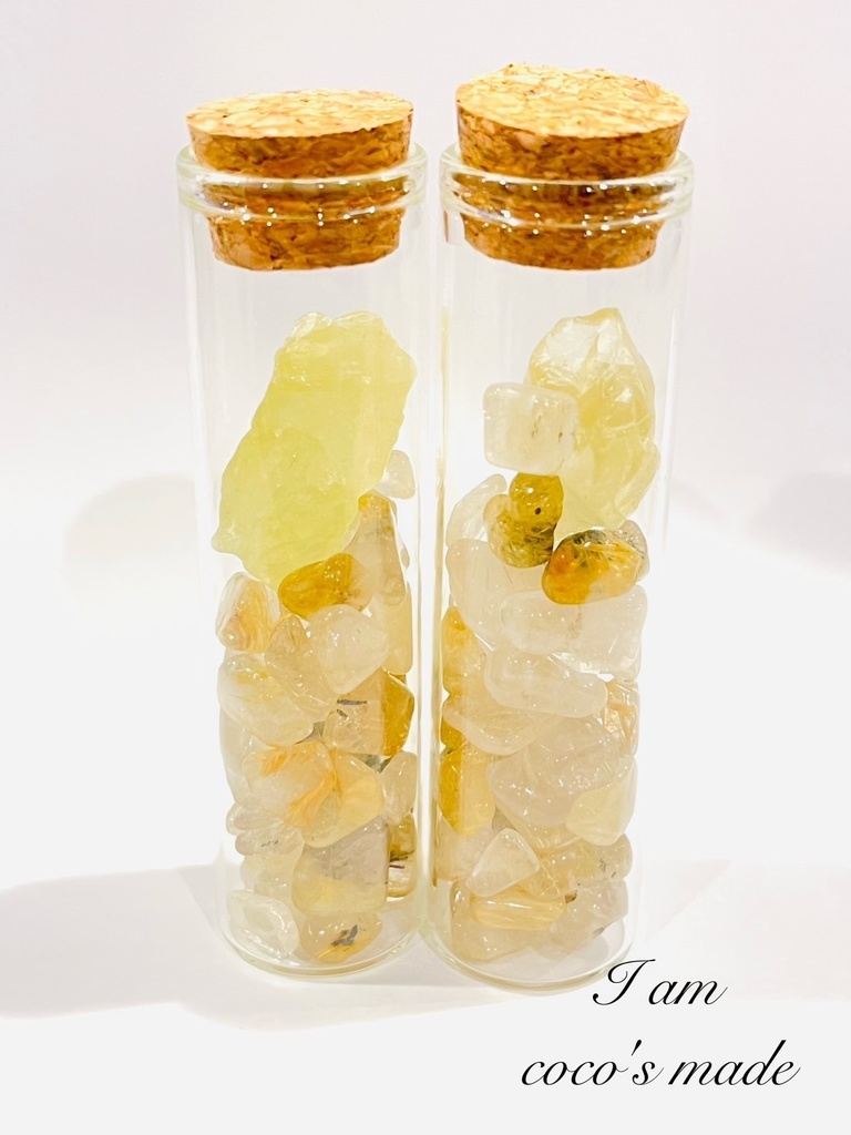 「夏色：rutile✖️ lemonquartz」