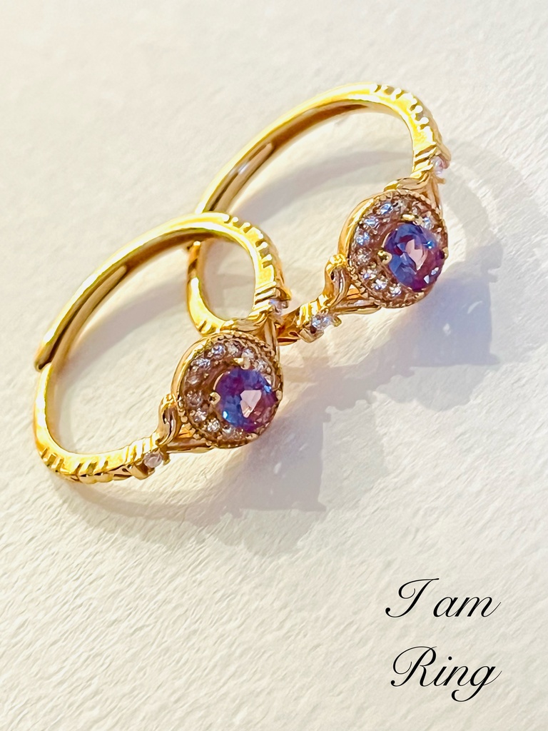 「Lab Grown Alexandrite：ring」
