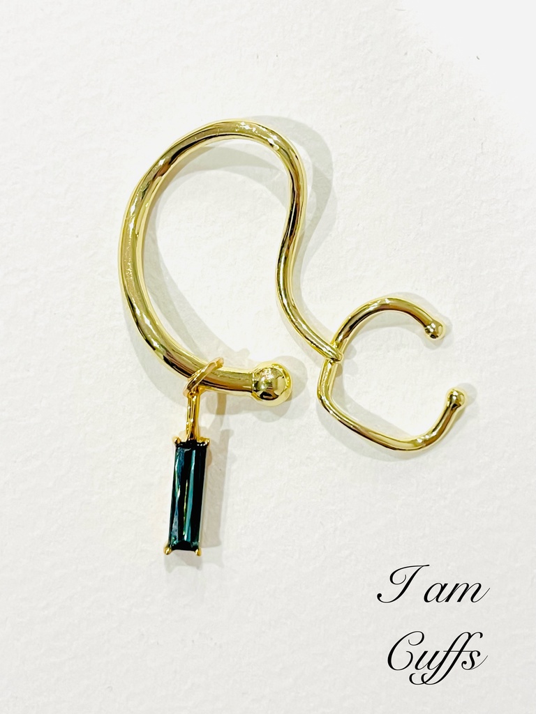 ☆☆希少「Indigolite Tourmaline ：18K：①」