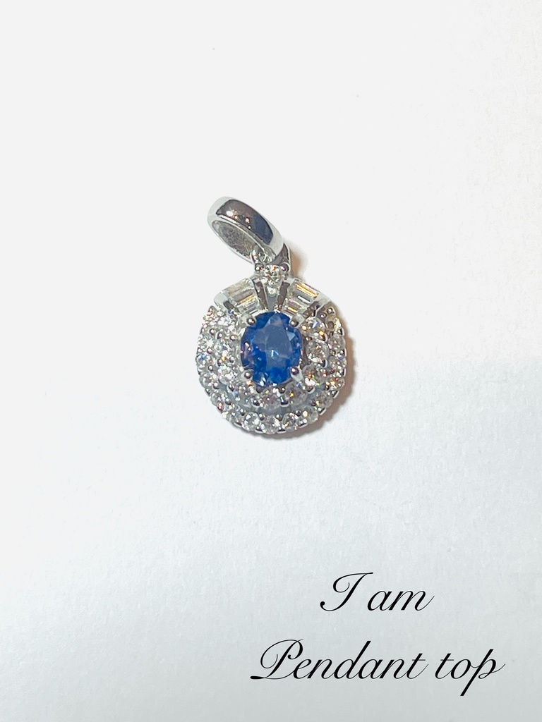 「tanzanite：pendant top」