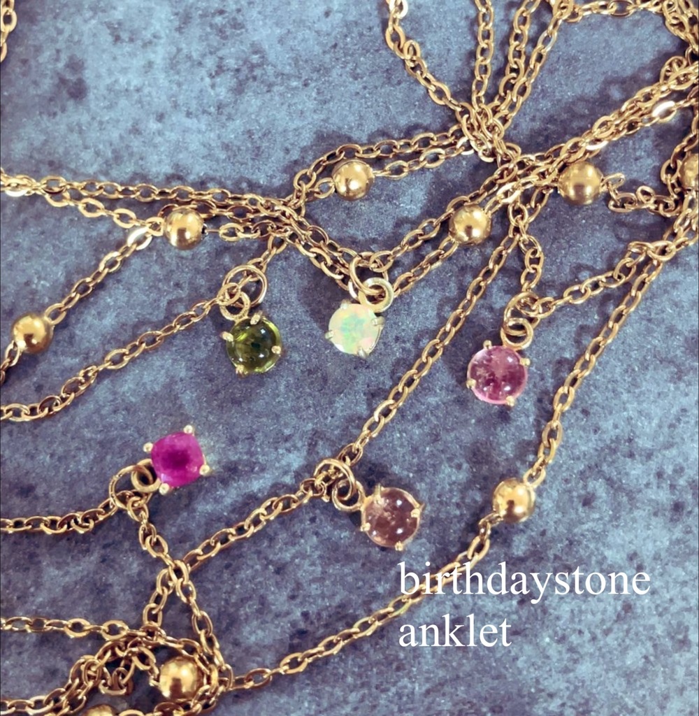 リクエスト受付中「🌕moon magic  anklet：coco‘s original  」