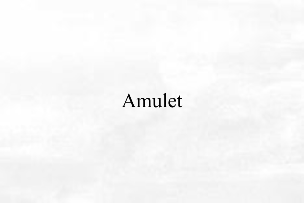【新生】full moon🌕調整ー「amulet」