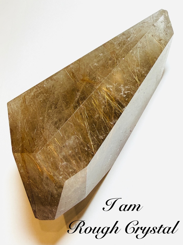 「smoky rutile quartz：grayish brown color」